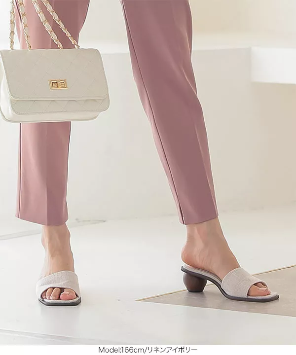 ボールヒールミュール [I2298]
