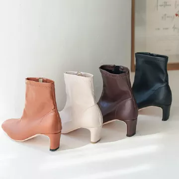 スリムヒールストレッチブーツ [I2370]