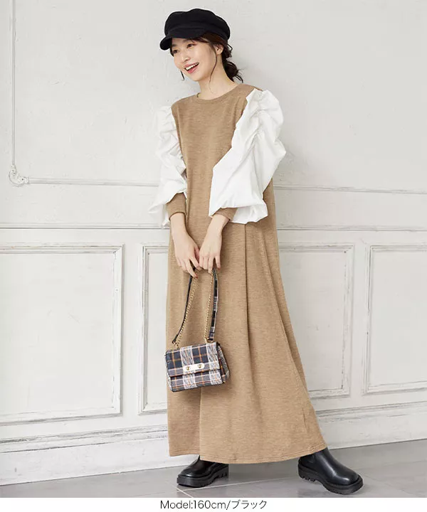 サイドゴアミドルブーツ [I2372]