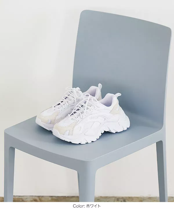 FILA ]INTERATION LIGHT ボリュームソールスニーカー [I2389
