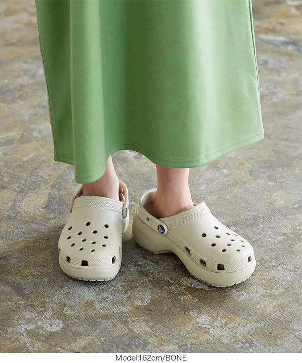 CROCS ] CLASSIC PLATFORM CLOG [I2392] - レディースファッション通販