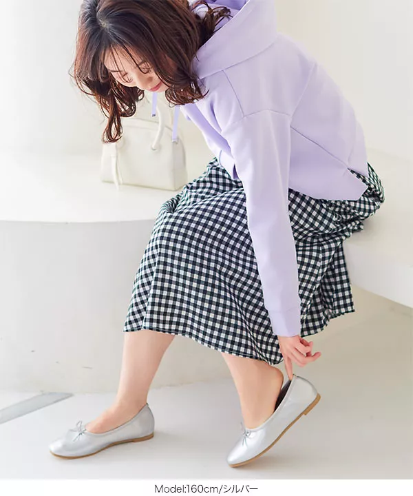 ふわふわインソールバレエパンプスシューズ [I2406]