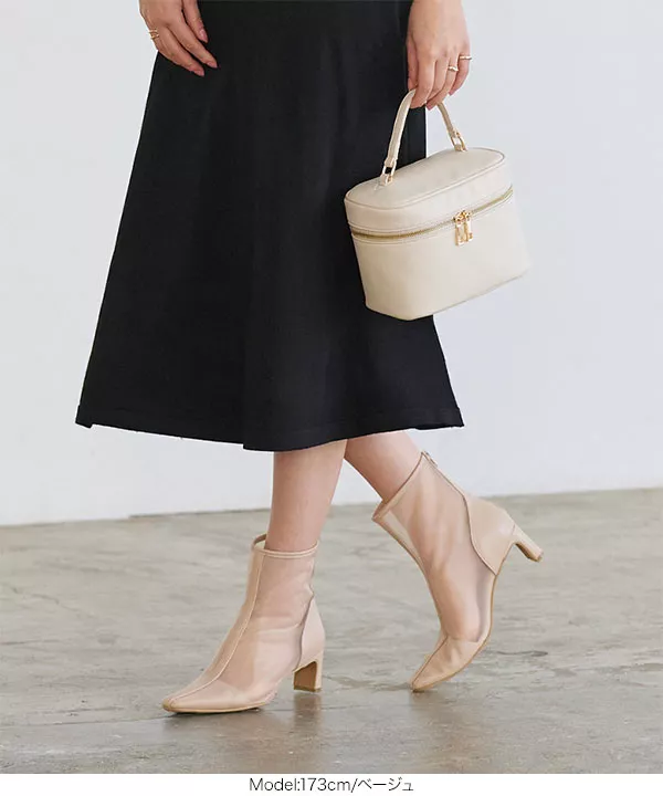 Luca Stefani boot to heel low beige colored article 99 03 11