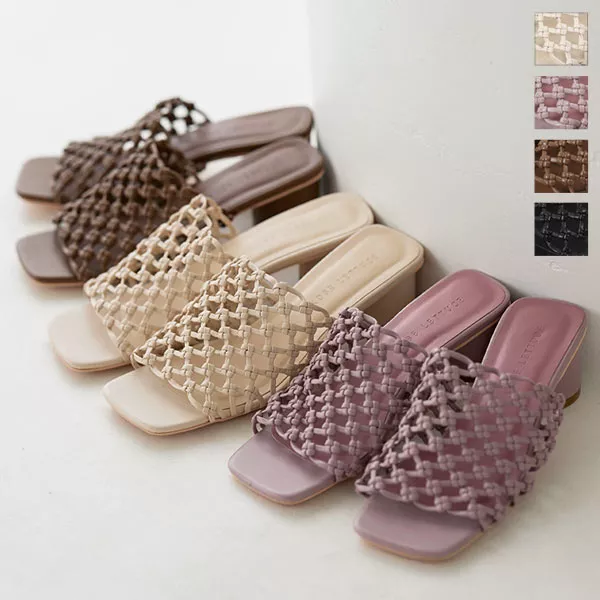 メッシュ編みサンダル [I2414] - レディースファッション通販 神戸