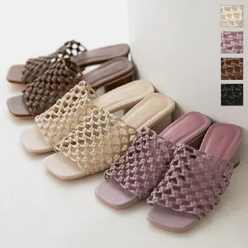 メッシュ編みサンダル [I2414]