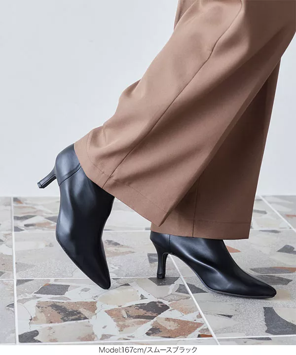 ストレッチポインテッドトゥブーツ [I2484] - レディースファッション