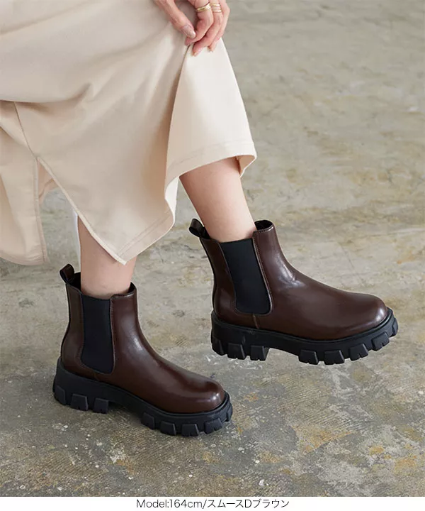 チェルシーサイドゴアブーツ [I2498] - レディースファッション通販
