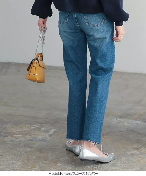 機能系パンプスポインテッドトゥフラットバレエ [I2500] - レディース