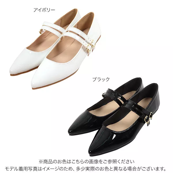 Galina OHGA ダブルストラップパンプス　24cm Galina OHGA ダブルストラップパンプス 24cm おすすめ OHGA