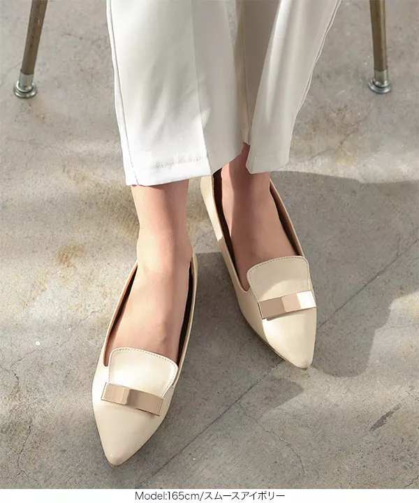 プレートモチーフパンプス [I2528] - レディースファッション通販 神戸