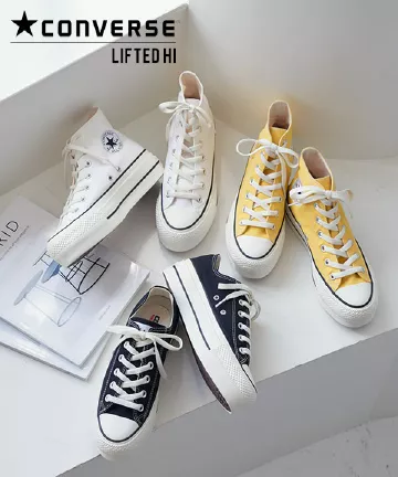 CONVERSE ]ALL STAR (R) LIFTED HI [I2550] | 送料無料!! - レディースファッション通販  神戸レタス【公式サイト】