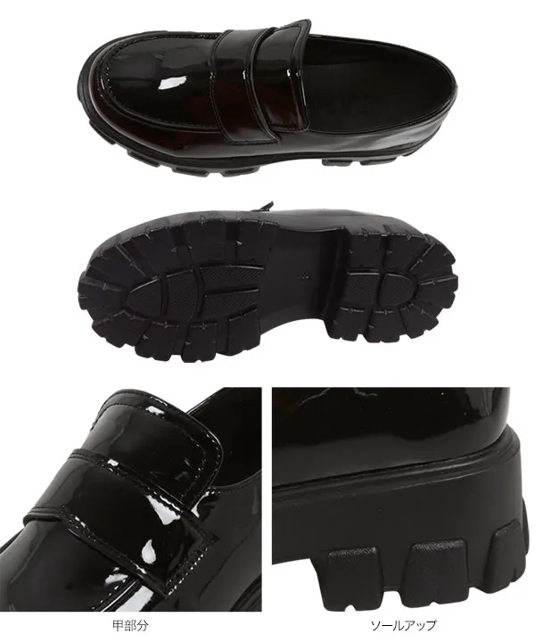 厚底ローファー [I2585] - レディースファッション通販 神戸レタス