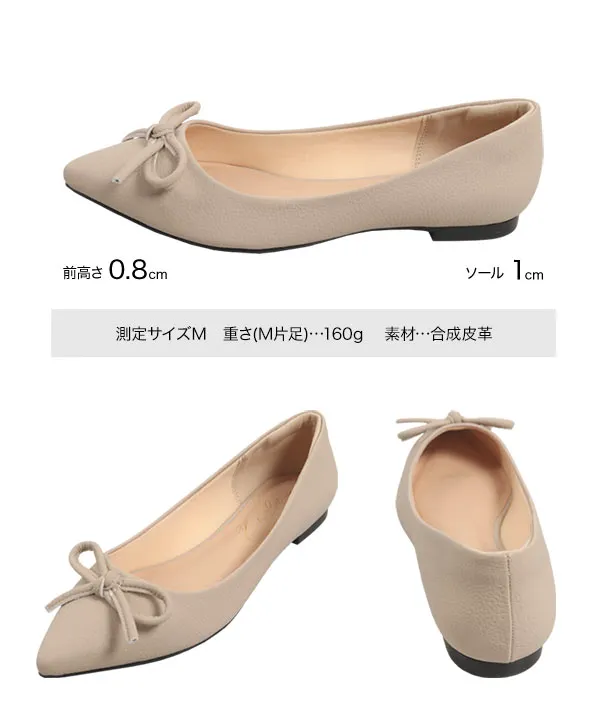 osharewalker - オシャレウォーカー ベルベット リボン パンプス