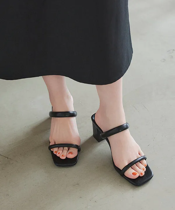 2ベルトミュールサンダル [I2617] - レディースファッション通販 神戸