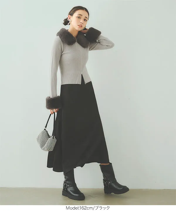 インソールショートバイカーブーツ [I2639] - レディースファッション