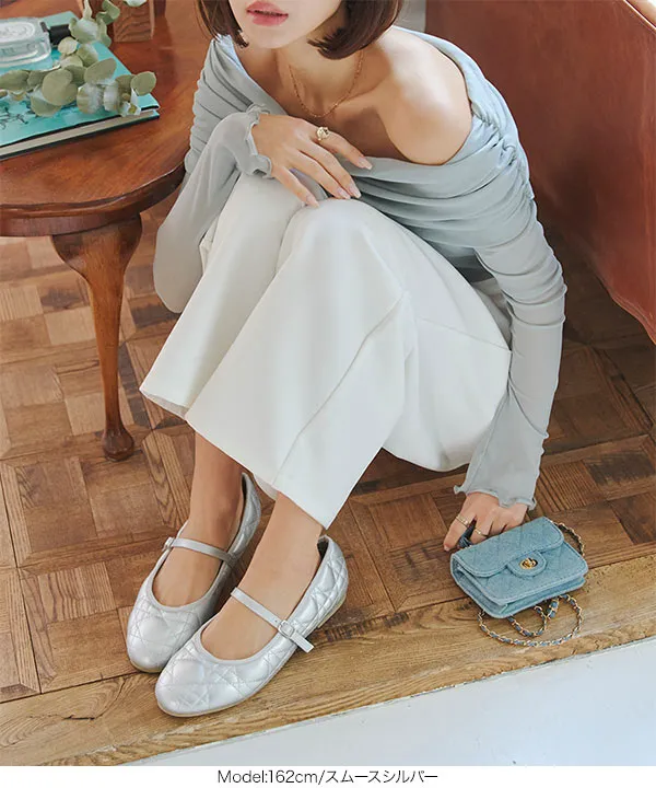 キルティングメリージェーン [I2642] - レディースファッション通販