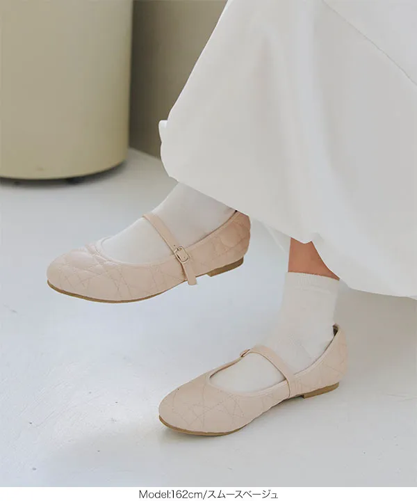 キルティングメリージェーン [I2642] - レディースファッション通販