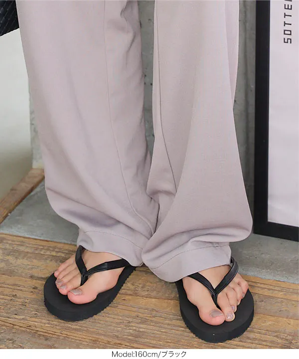 軽量フラットトングサンダル [I2648] - レディースファッション