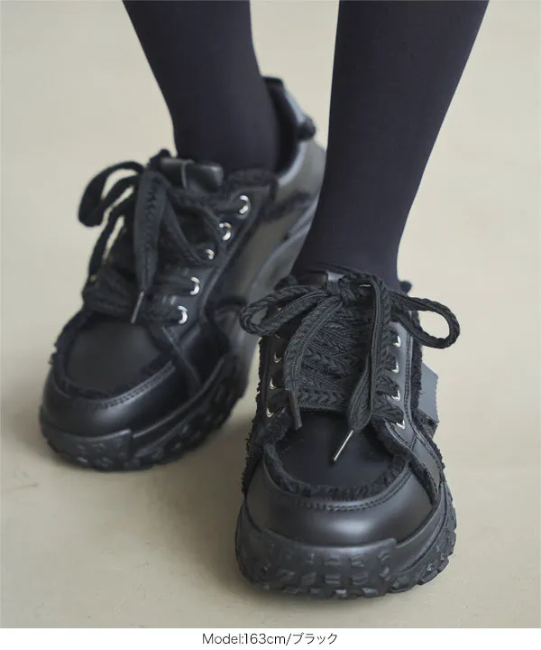 フリンジ厚底スニーカー [I2649] - レディースファッション通販 神戸