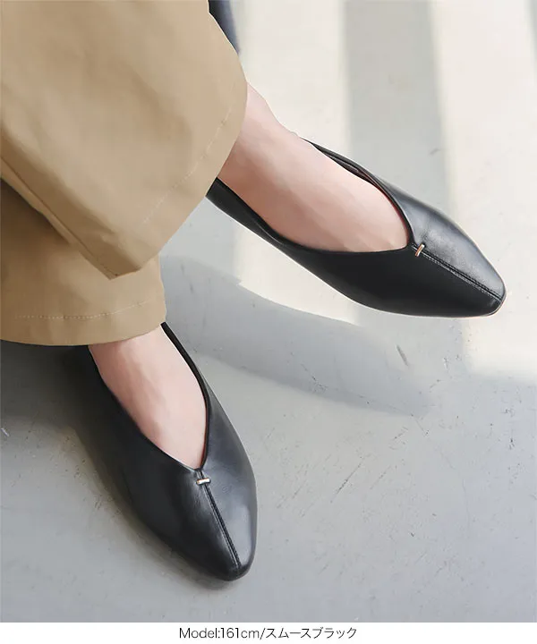 ゴールドモチーフフラットパンプス [I2657] | 9/11(金) 12:00~ 販売予定！