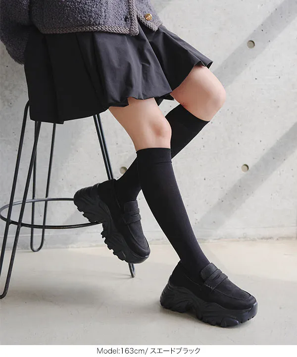 厚底スニーカーローファー [I2662]