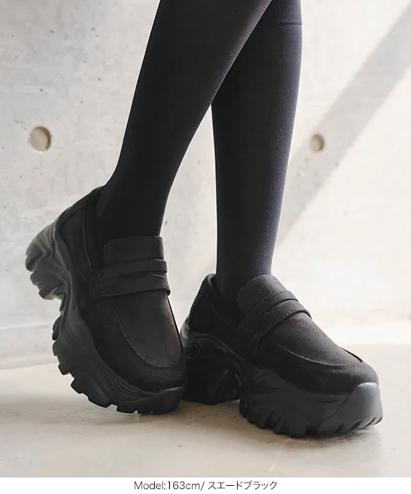 厚底スニーカーローファー [I2662]