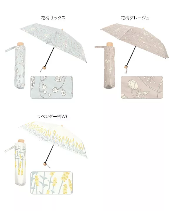 折り畳み晴雨兼用日傘 [J1094]