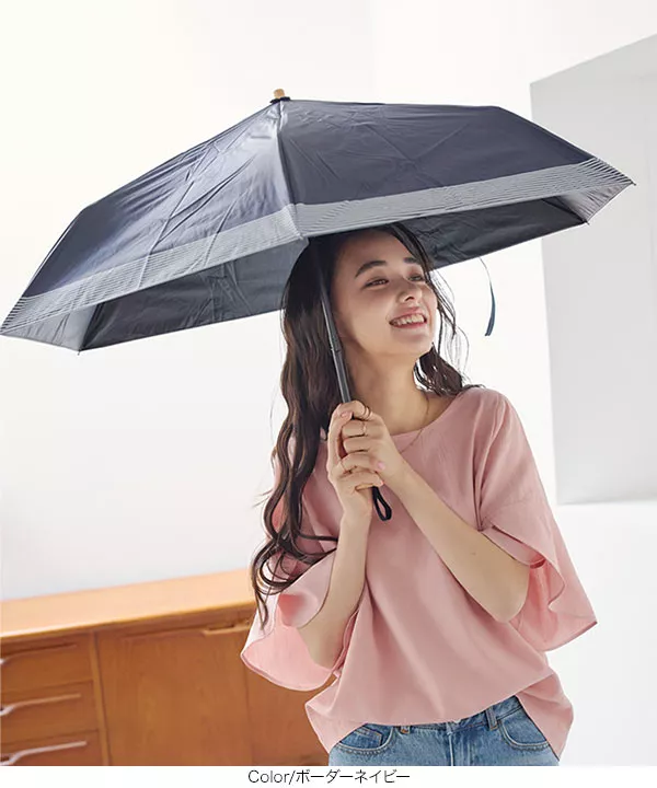 折り畳み晴雨兼用日傘 [J1094]