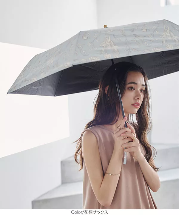 折り畳み晴雨兼用日傘 [J1094]