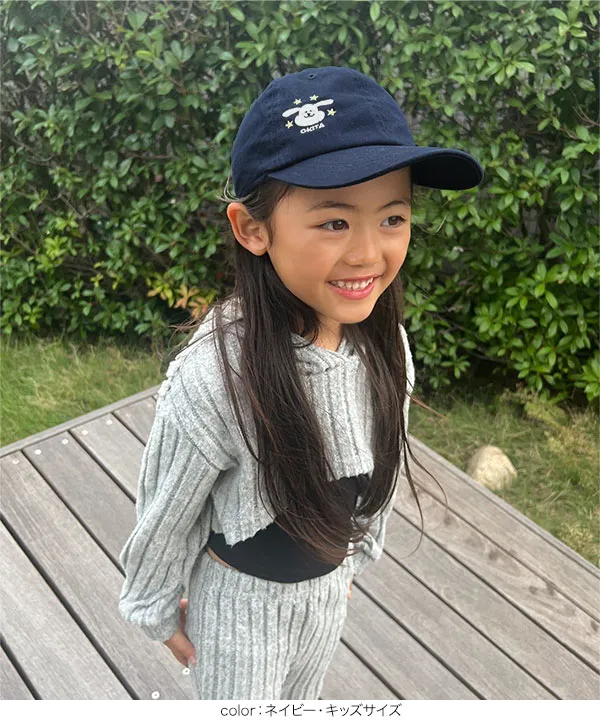 おは朝×KOBELETTUCEコラボ ] おき太キャップ [J1112] - レディース