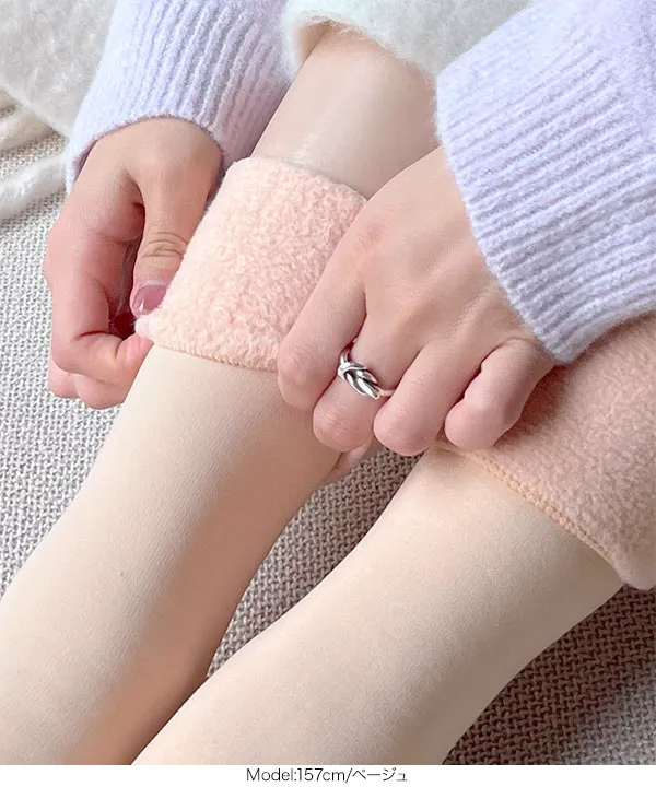 裏起毛 ] 暖かロングソックス [J1122] - レディースファッション通販