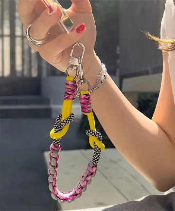 バッグチャームにもOKスマホハンドストラップ [J1170]【メール便】