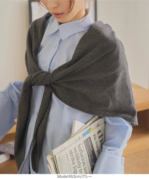 ワイドニットスカーフ [J1180] - レディースファッション通販 神戸