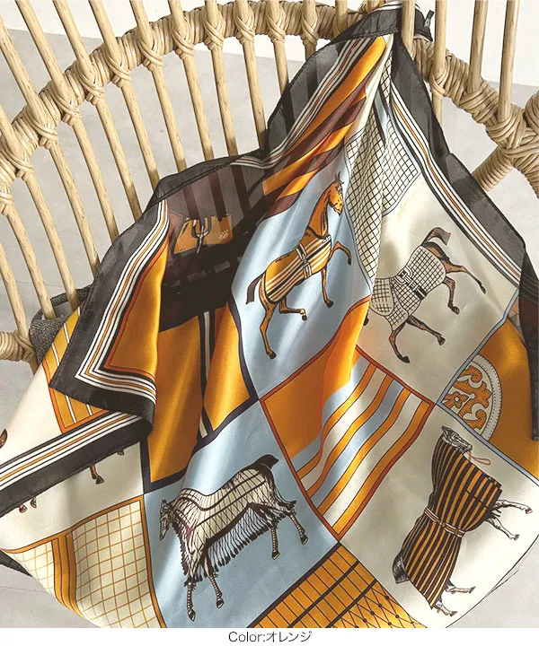 70×70サイズ 大判スカーフ [J1182] - レディースファッション通販 神戸