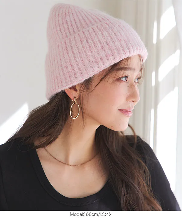 もっちりリブニット帽 [J1188] - レディースファッション通販 神戸