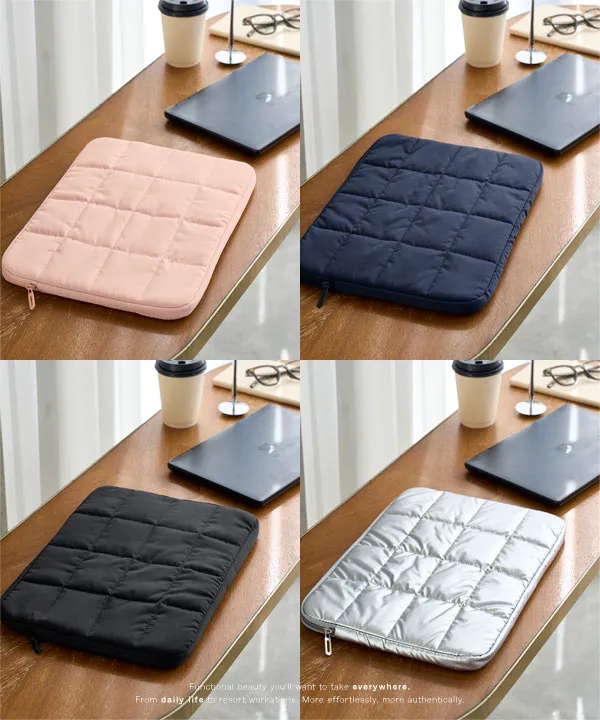 キルティングパソコンケースPCケース [J1198]