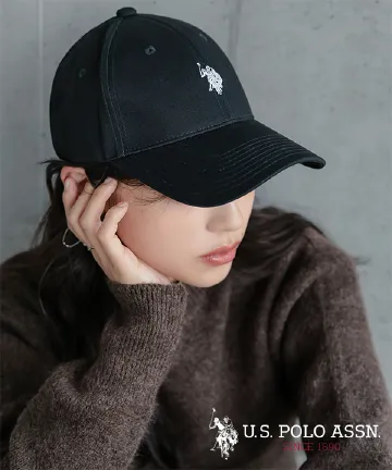 [ U.S. POLO ASSN. ] ユニセックスロゴキャップ [J1223]| 送料無料 9/22(火)12:00~9/24(木)12:00まで