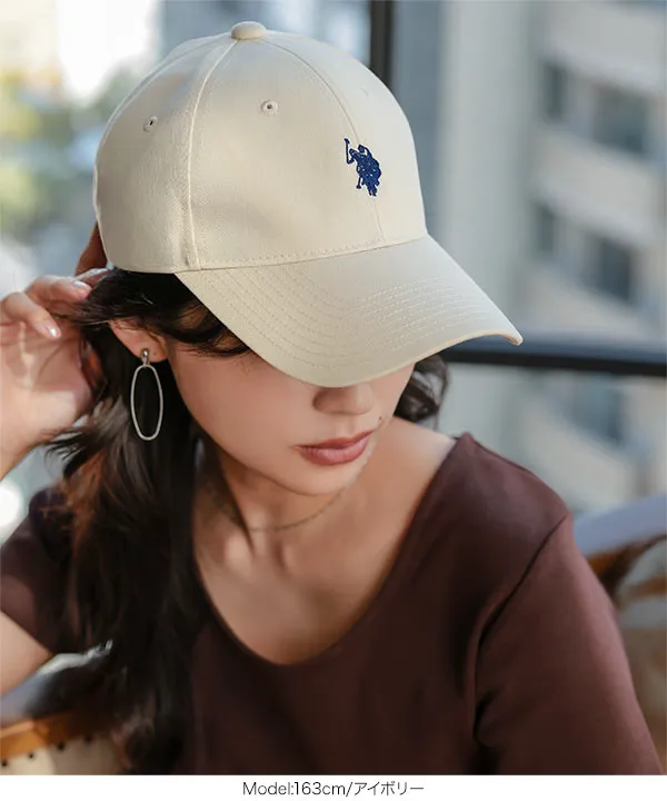 [ U.S. POLO ASSN. ] ユニセックスロゴキャップ [J1223]| 送料無料 9/22(火)12:00~9/24(木)12:00まで