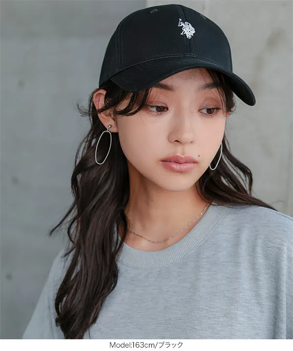 [ U.S. POLO ASSN. ] ユニセックスロゴキャップ [J1223]| 送料無料 9/22(火)12:00~9/24(木)12:00まで