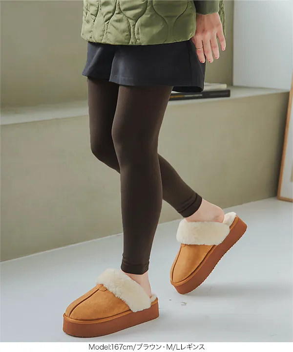 選べる2タイプ 裏起毛タイツ&レギンス[J72C] - レディースファッション