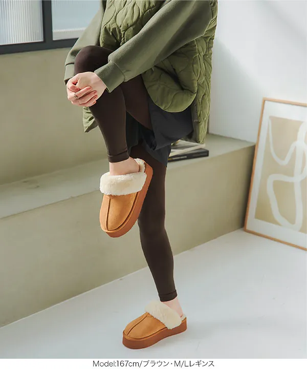 選べる2タイプ 裏起毛タイツ&レギンス[J72C] - レディースファッション