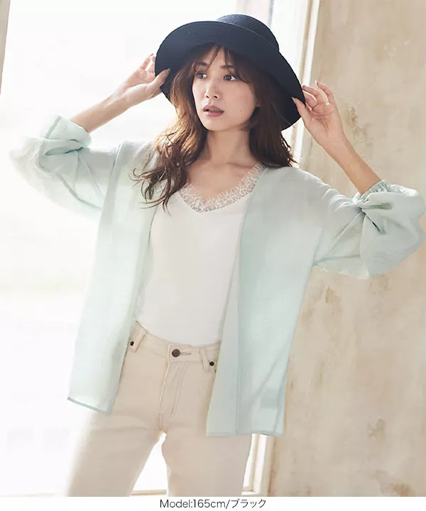 ウォッシャブルコンパクトリボンハット [J786] - レディース