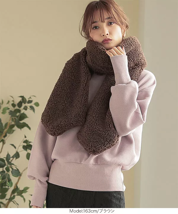 ボアマフラー [J793] - レディースファッション通販 神戸レタス【公式