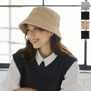 コーデュロイバケットHAT [J955]
