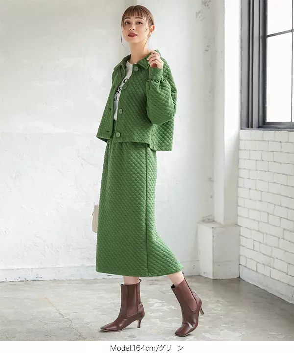 キルティングジャケット [K1067] - レディースファッション通販 神戸