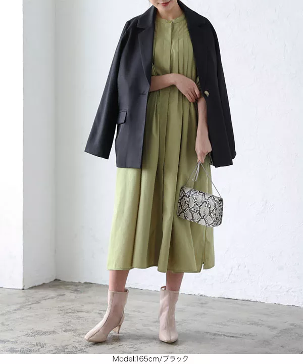 ベーシックテーラードジャケット [K1093] - レディースファッション