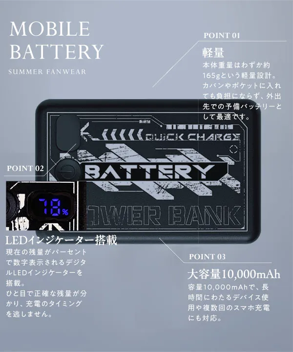 空調風神服 ] STARTER KITフーディプルオーバー×ファン・バッテリーSET
