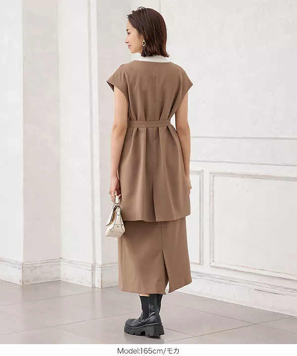 フード付き　ジレ　セシカ VEST – ESICA