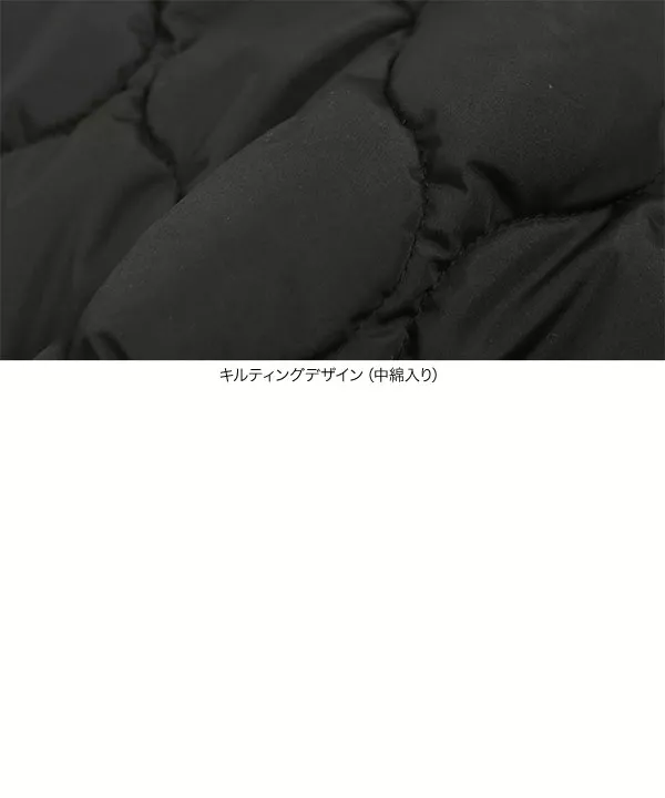 ペプラムキルティングブルゾン[K1251]