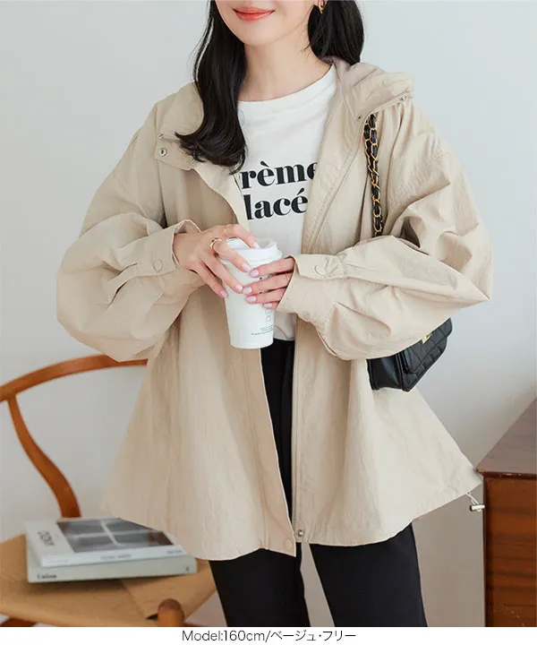 Aラインボリュームマウンパ [K1274] - レディースファッション通販